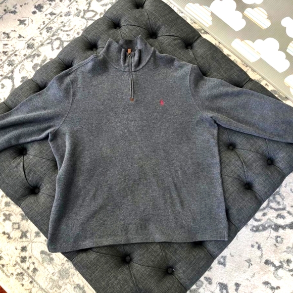Ralph Lauren Polo Quarter Zip Sweater - Picture 1 of 1